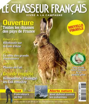 Le Chasseur Français N°1507 – Septembre 2022 [Magazines]