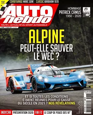 Auto Hebdo N°2258 Du 11 Mars 2020 [Magazines]