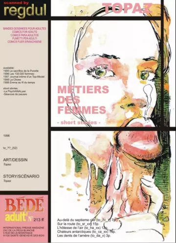 Métier de femmes [Adultes]