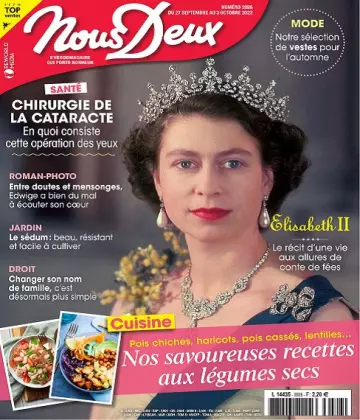 Nous Deux N°3926 Du 27 Septembre 2022 [Magazines]