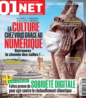 01Net N°948 Du 17 Mars 2021 [Magazines]