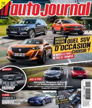 L’Auto-Journal N°1105 Du 24 Mars 2022 [Magazines]