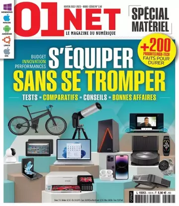 01Net Hors Série N°130 – Hiver 2022-2023 [Magazines]