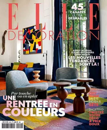 Elle Décoration N°274 – Septembre 2019 [Magazines]