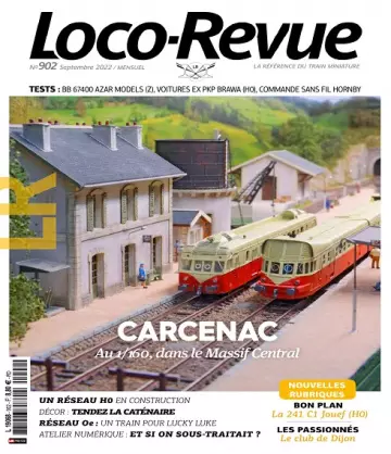 Loco-Revue N°902 – Septembre 2022 [Magazines]