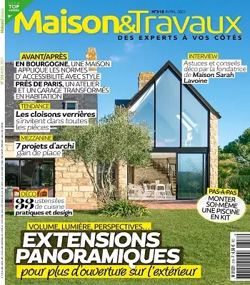 Maison et Travaux N°318 – Avril 2021 [Magazines]