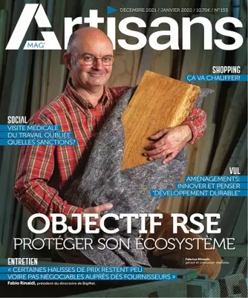 Artisans Mag N°155 – Décembre 2021-Janvier 2022 [Magazines]