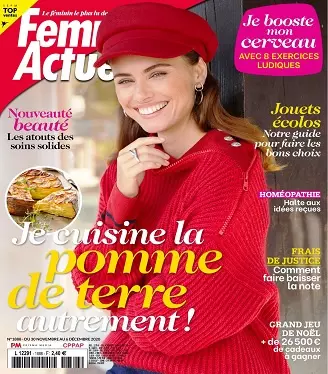 Femme Actuelle N°1888 Du 30 Novembre 2020 [Magazines]