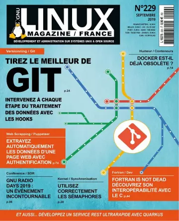 Linux Magazine N°229 – Septembre 2019 [Magazines]