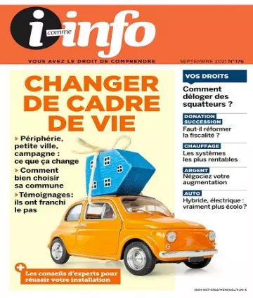 I Comme Info N°176 – Septembre 2021 [Magazines]