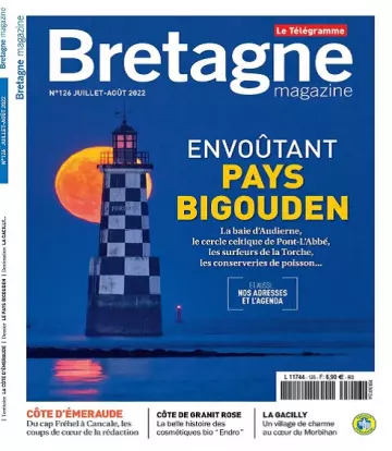 Bretagne Magazine N°126 – Juillet-Août 2022  [Magazines]