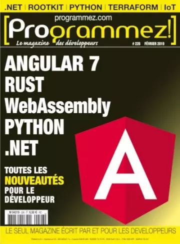 PROGRAMMEZ! N°226 FÉVRIER 2019 [Magazines]