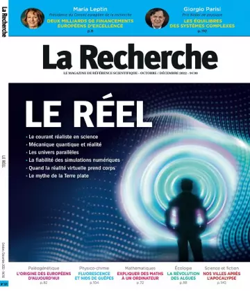 La Recherche N°571 – Octobre-Décembre 2022 [Magazines]