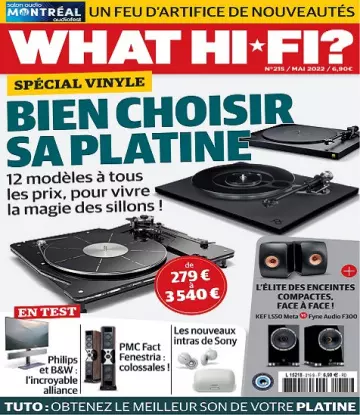 What Hi-Fi N°215 – Mai 2022 [Magazines]