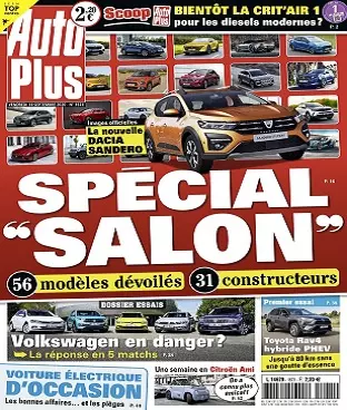 Auto Plus N°1671 Du 11 au 17 Septembre 2020  [Magazines]