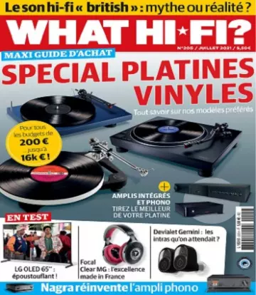 What Hi-Fi N°205 – Juillet 2021 [Magazines]