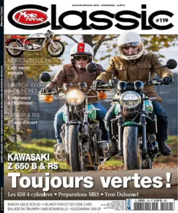 Moto Revue Classic N°119 – Janvier-Février 2022  [Magazines]