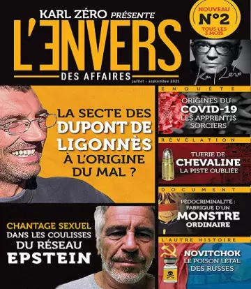 L’Envers des Affaires (by Karl Zéro) N°2 – Juillet-Septembre 2021  [Magazines]