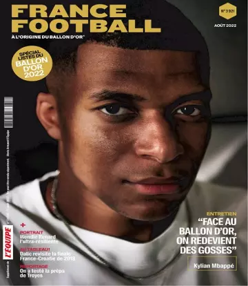 France Football N°3921 – Août 2022 [Magazines]