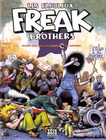 Les  Fabuleuses aventures des Freak Brothers (T01 a T10+01HS) [BD]