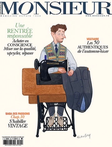 Monsieur Magazine N°162 – Septembre-Octobre 2023  [Magazines]