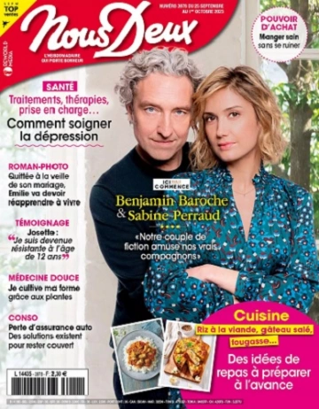 Nous Deux N°3978 Du 25 Septembre 2023  [Magazines]