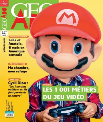 Geo Ado N°225 – Décembre 2021 [Magazines]