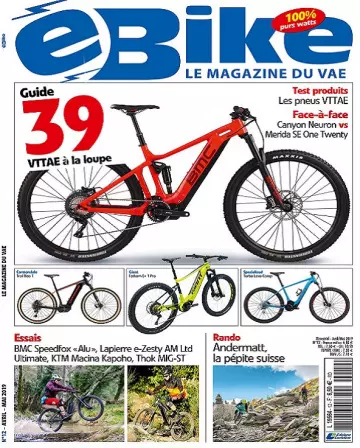 E Bike N°12 – Avril-Mai 2019  [Magazines]