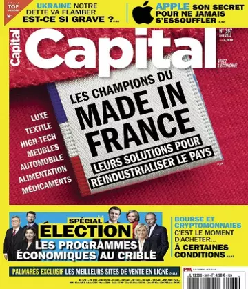 Capital N°367 – Avril 2022 [Magazines]