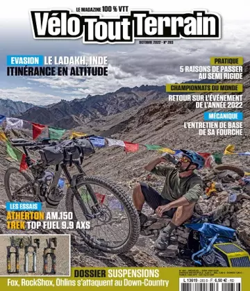 Velo Tout Terrain N°283 – Octobre 2022  [Magazines]