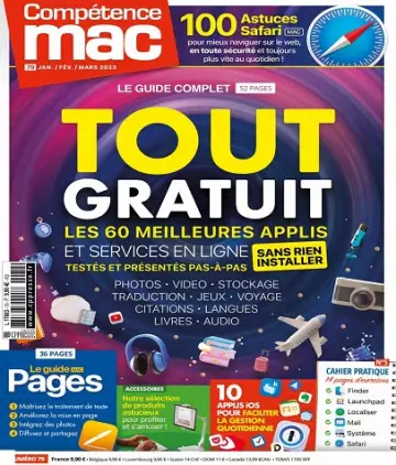 Compétence Mac N°79 – Janvier-Mars 2023 [Magazines]