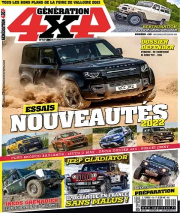 Génération 4×4 N°69 – Novembre-Décembre 2021  [Magazines]