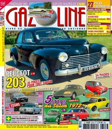 Gazoline N°303 – Octobre 2022 [Magazines]