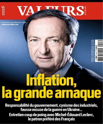 Valeurs Actuelles N°4513 Du 25 au 31 Mai 2023  [Magazines]