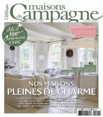 Maisons De Campagne N°129 – Mars-Avril 2021 [Magazines]