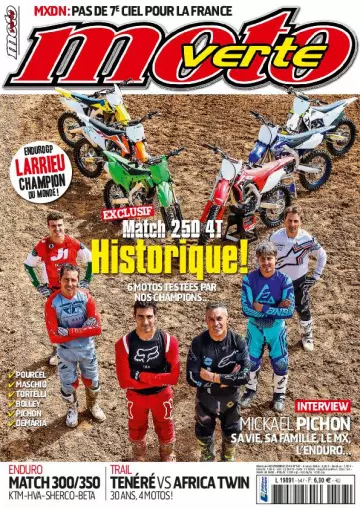 Moto Verte - Novembre 2019 [Magazines]