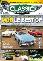 Classic et Sports Car N°67 – Juillet 2018  [Magazines]