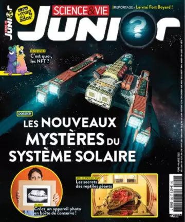 Science et Vie Junior N°390 – Mars 2022 [Magazines]