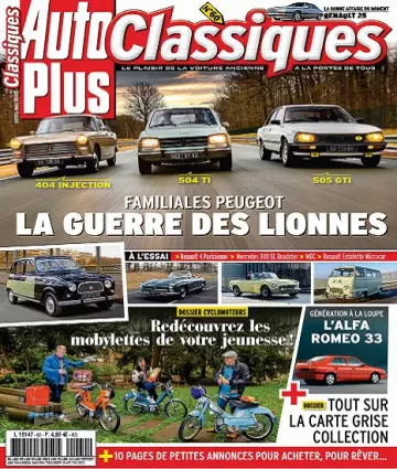 Auto Plus Classiques N°60 – Avril-Mai 2022  [Magazines]