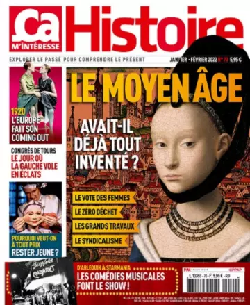 Ça M’Intéresse Histoire N°70 – Janvier-Février 2022  [Magazines]