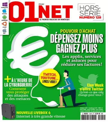 01Net Hors Série N°128 – Été 2022  [Magazines]