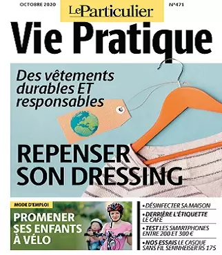 Le Particulier Vie Pratique N°471 – Octobre 2020  [Magazines]