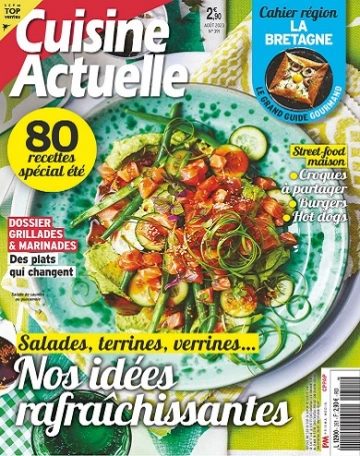 Cuisine Actuelle N°391 – Août 2023  [Magazines]