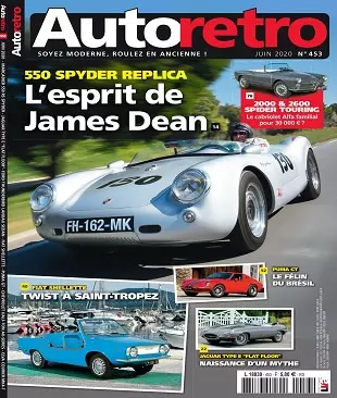 Autoretro N°453 – Juin 2020  [Magazines]