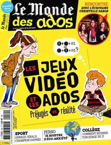 Le Monde des Ados - 20 Novembre 2019  [Magazines]