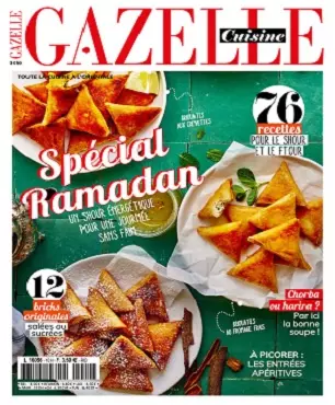 Gazelle Cuisine N°10 – Spécial Ramadan 2020  [Magazines]