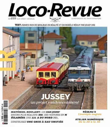 Loco-Revue N°899 – Juin 2022 [Magazines]