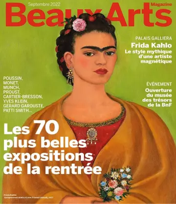 Beaux Arts Magazine N°458 – Septembre 2022 [Magazines]