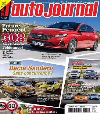 L’Auto-Journal N°1071 Du 19 Novembre 2020  [Magazines]