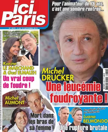 Ici Paris N°3870 Du 4 Septembre 2019 [Magazines]